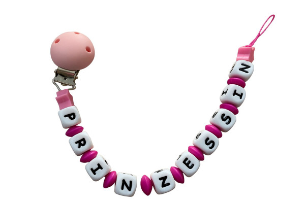 Nuggikette „Prinzessin“ – Für kleine Königinnen mit Stil