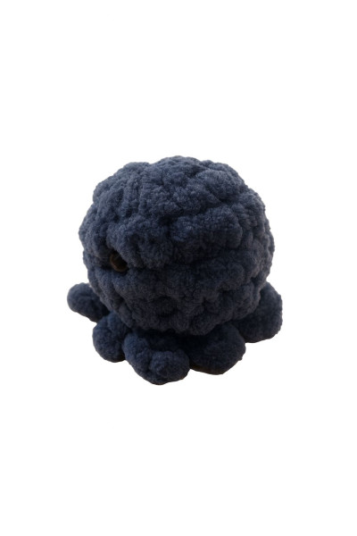 Krake dunkelblau klein